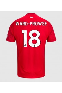 Nottingham Forest James Ward-Prowse #18 Voetbaltruitje Thuis tenue 2024-25 Korte Mouw